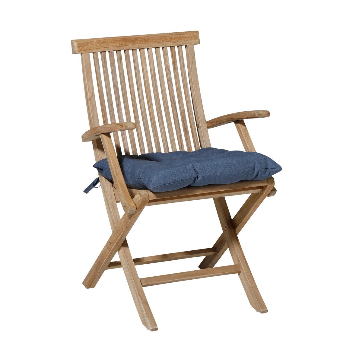 Panama safier blue Toscane kussen 46 x 46 cm Panama safier blue Toscane kussen 46 x 46 cm