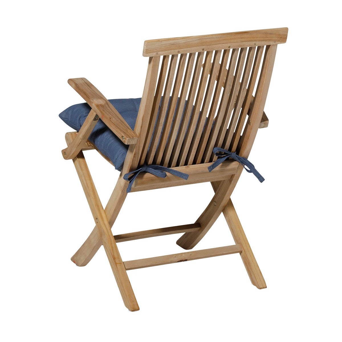 Panama safier blue Toscane kussen 46 x 46 cm Panama safier blue Toscane kussen 46 x 46 cm