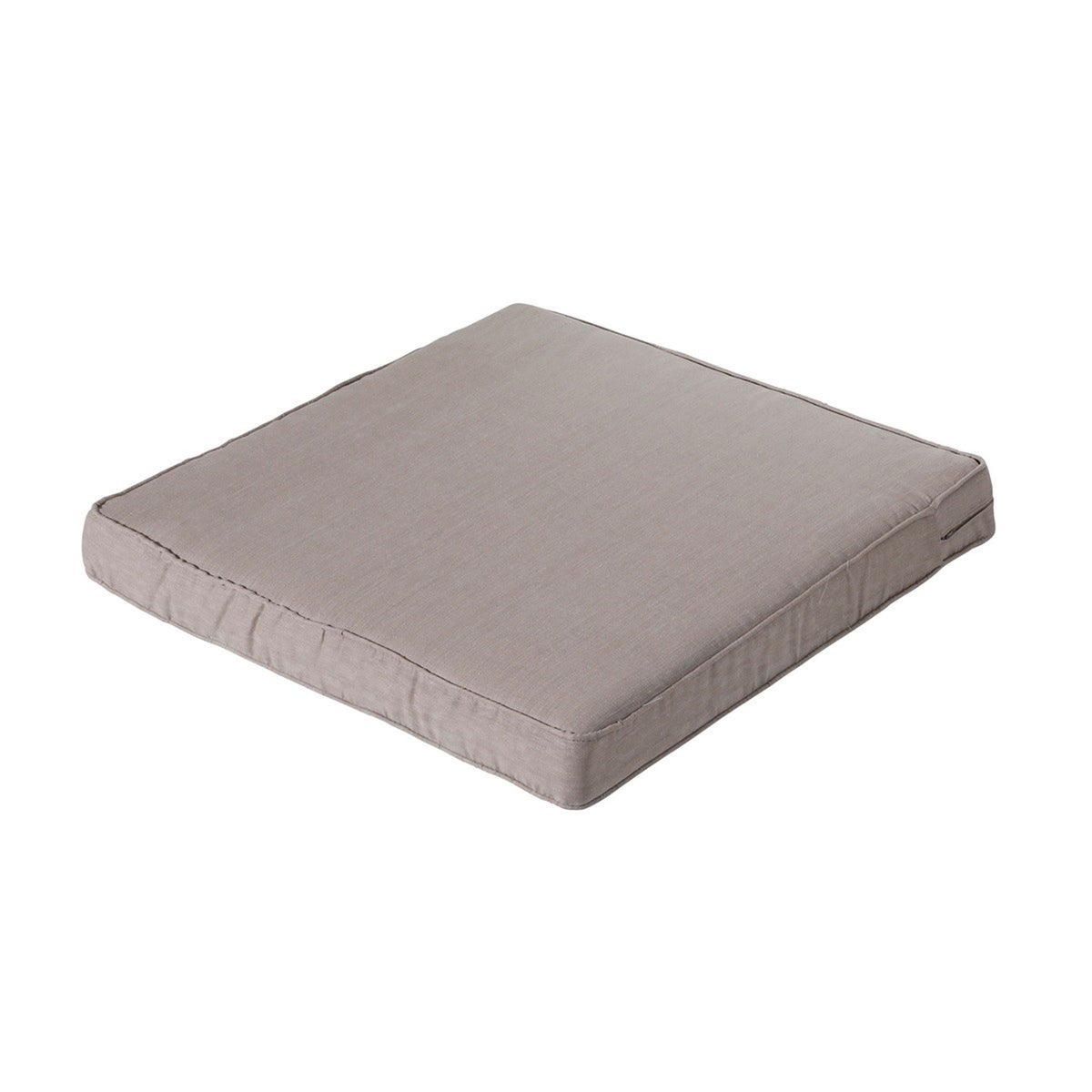 Basic taupe zitkussen lounge lux 60 x 60 cm Basic taupe zitkussen lounge lux 60 x 60 cm
