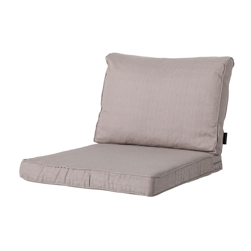 Basic taupe zitkussen lounge lux 60 x 60 cm Basic taupe zitkussen lounge lux 60 x 60 cm