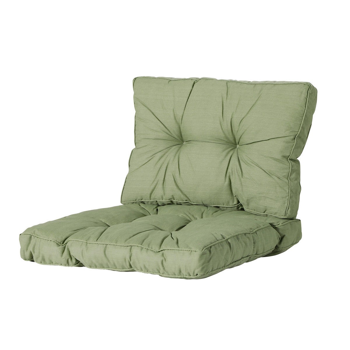 Basic green lounge rugkussen 60 x 40 cm Basic green lounge rugkussen 60 x 40 cm