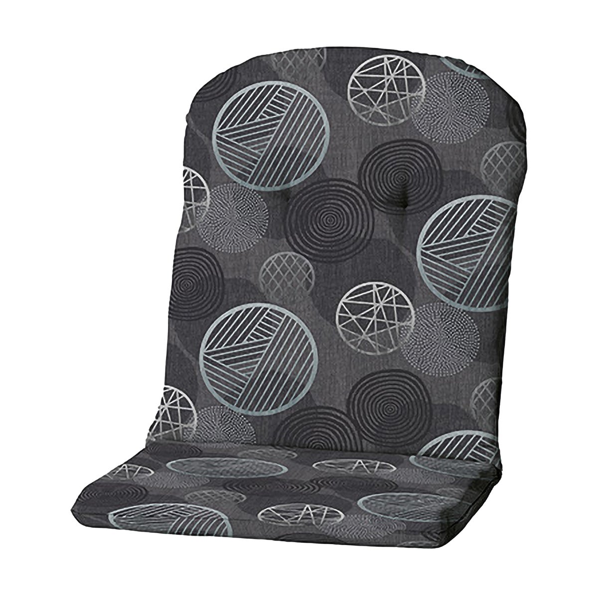 Circle Grey kuipkussen H 45x96 Circle Grey kuipkussen H 45x96