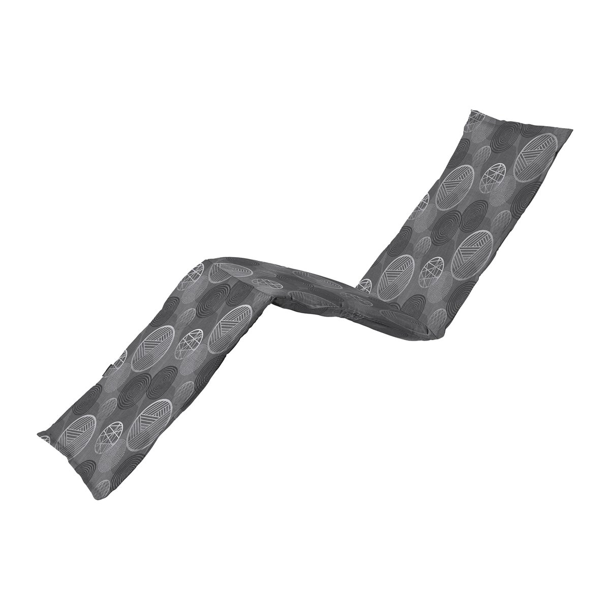 Circle Grey ligbedkussen 200 x 65 cm Circle Grey ligbedkussen 200 x 65 cm
