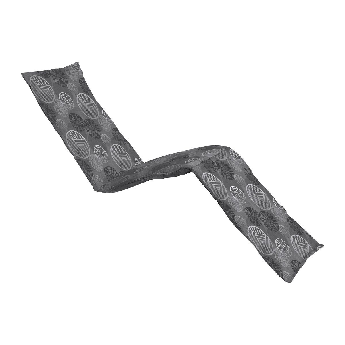Circle Grey ligbedkussen 200 x 65 cm Circle Grey ligbedkussen 200 x 65 cm