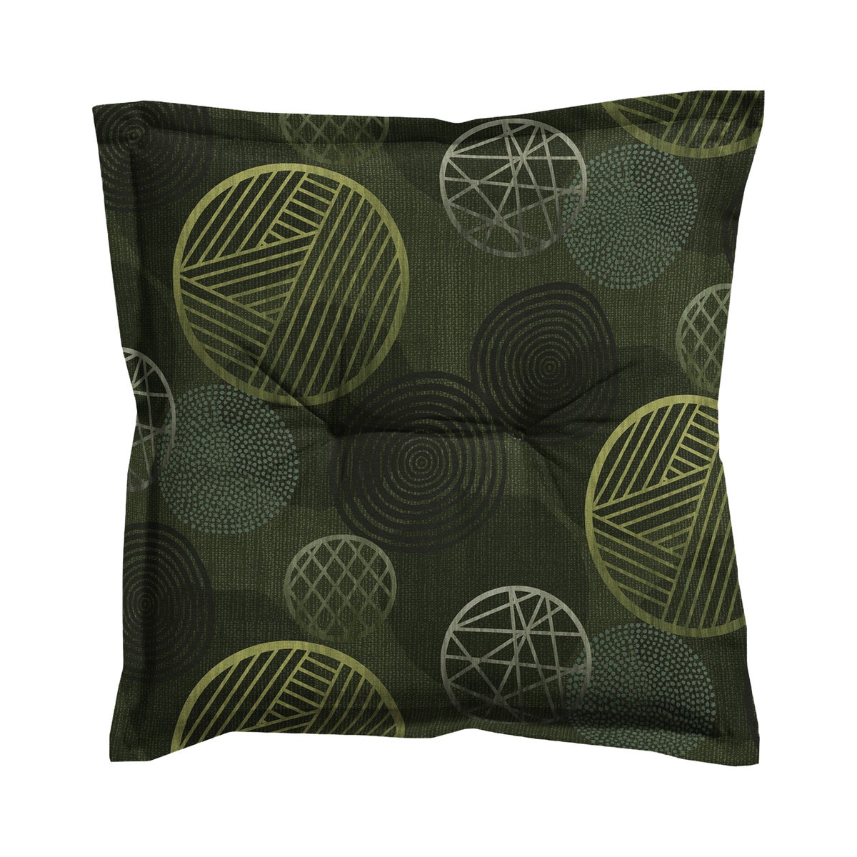 Circle Green hocker 50 x 50 cm Circle Green hocker 50 x 50 cm