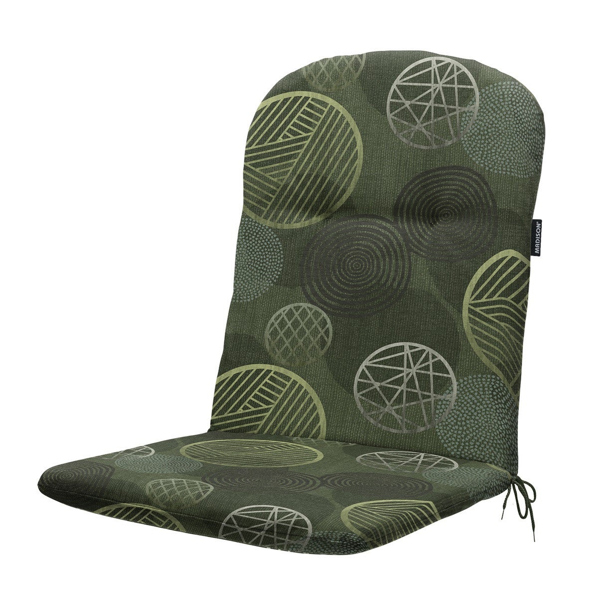 Circle Green kuipkussen hoog 96 x 45 cm Circle Green kuipkussen hoog 96 x 45 cm