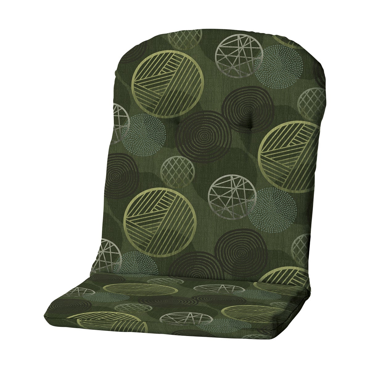 Circle Green kuipkussen H 45x96 Circle Green kuipkussen H 45x96