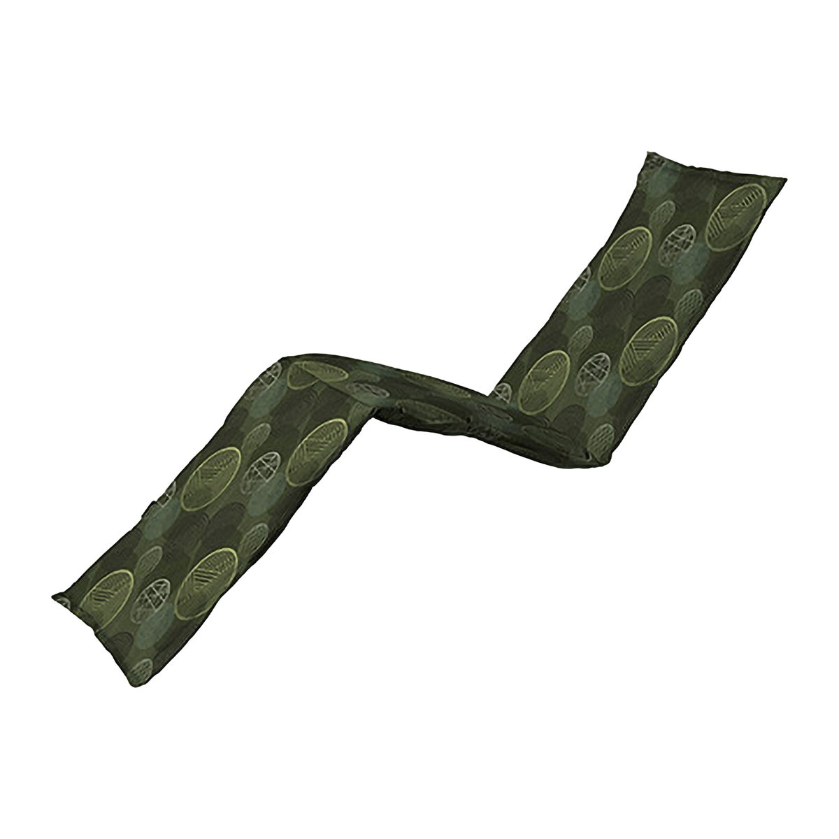 Circle Green ligbedkussen 65x200 Circle Green ligbedkussen 65x200