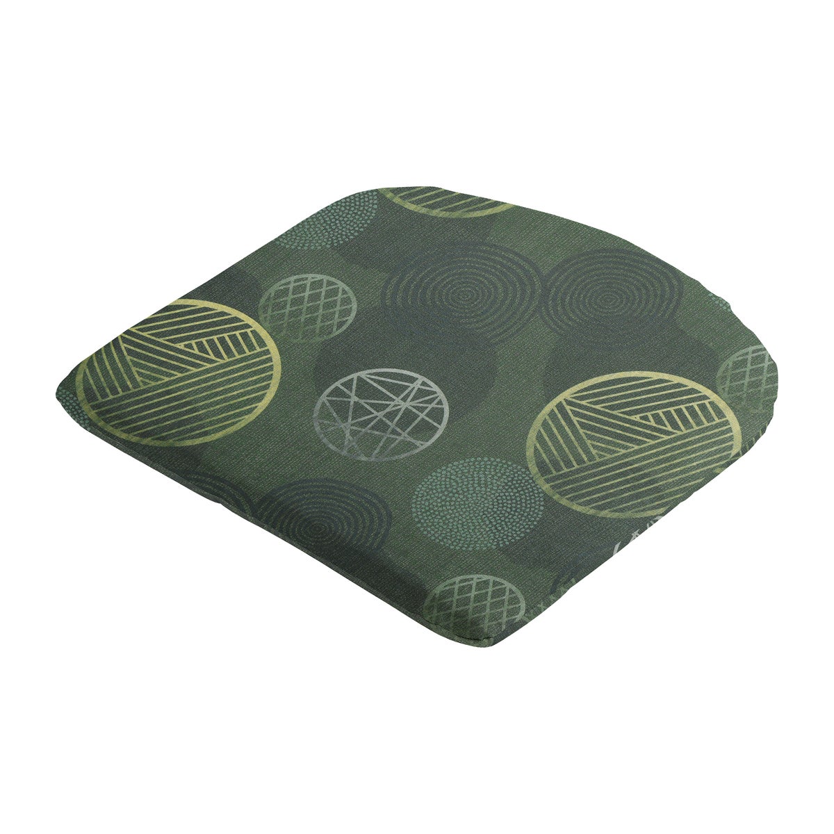 Circle Green zitkussen 46x48 Circle Green zitkussen 46x48