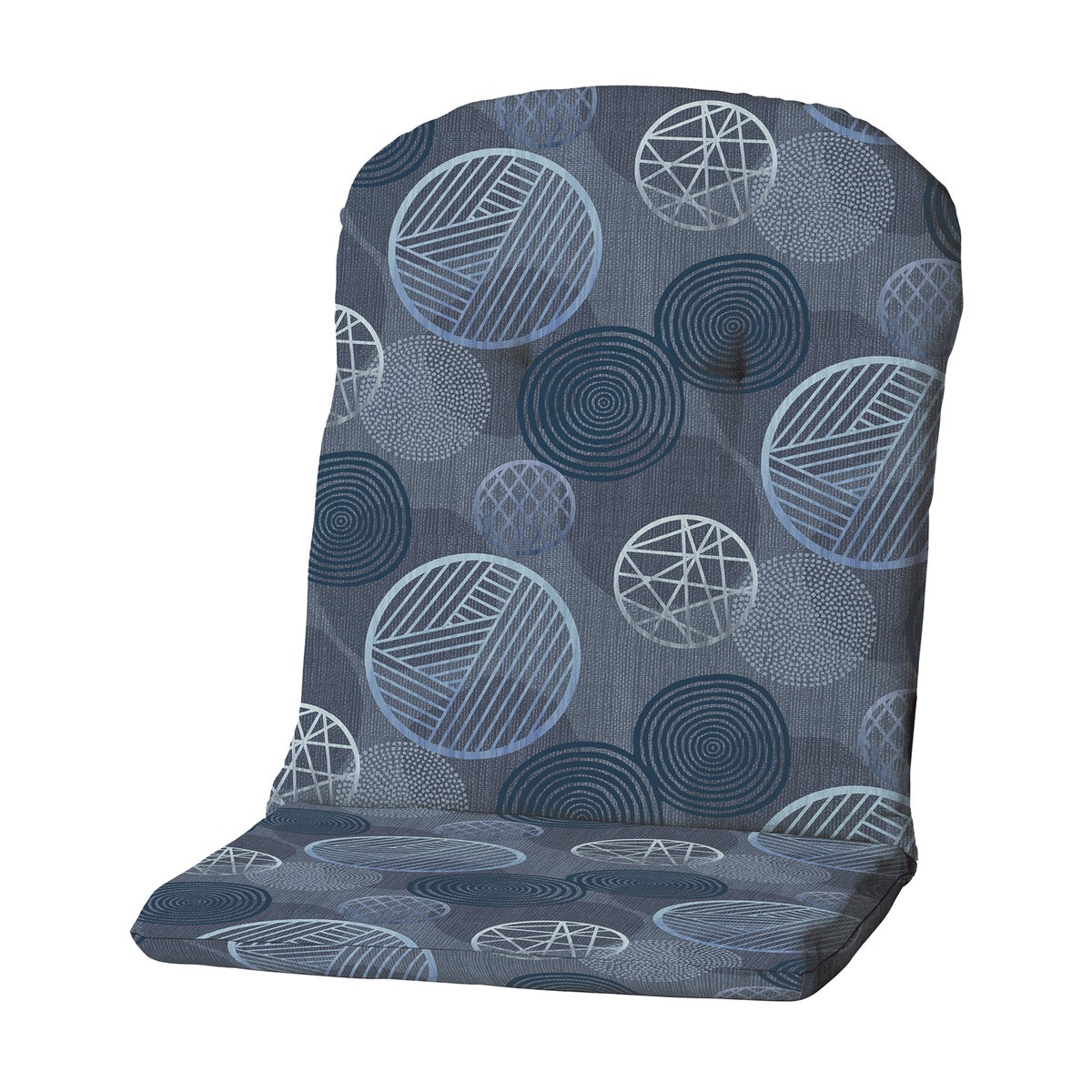 Circle Blue kuipkussen 45x96 Circle Blue kuipkussen 45x96