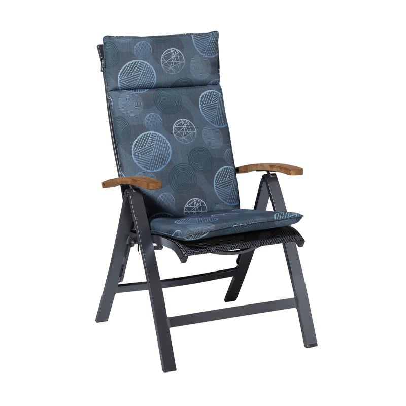 Circle Blue kussen hoog uni 120 x 50 cm Circle Blue kussen hoog uni 120 x 50 cm