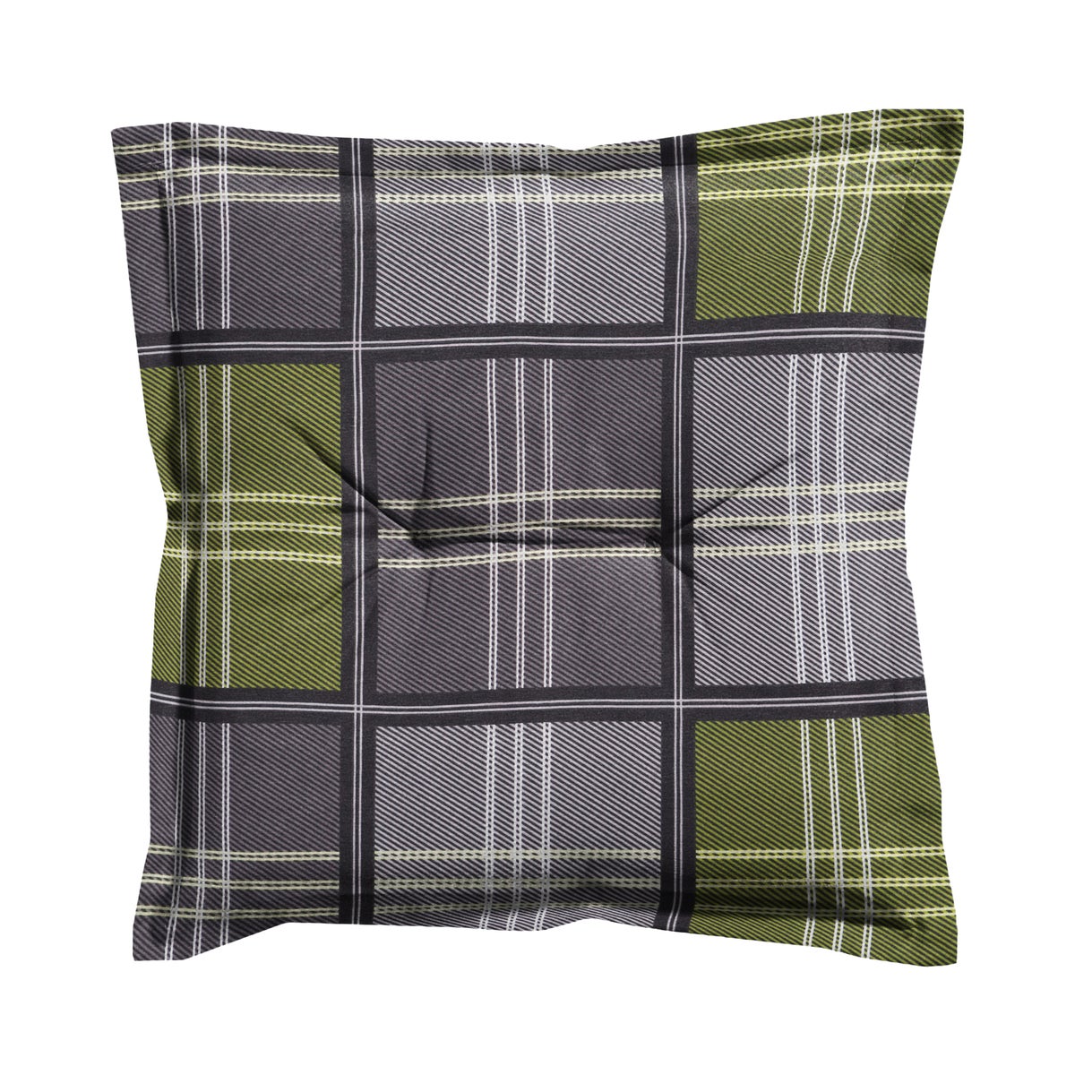 Patchy olive hocker 50 x 50 Patchy olive hocker 50 x 50