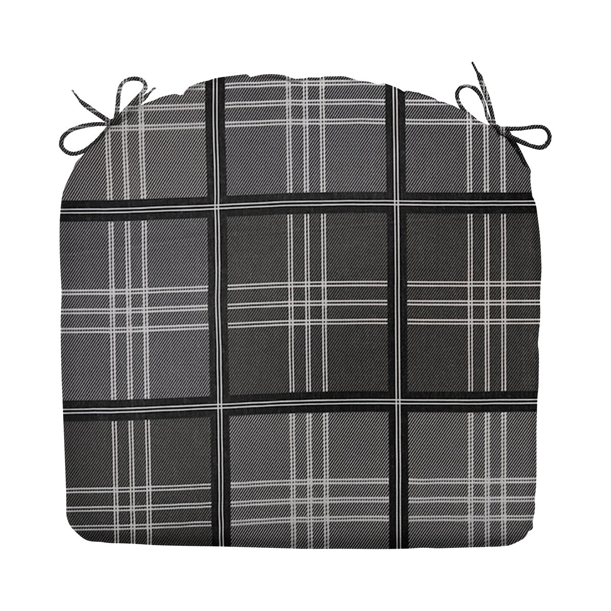 Patchy grey zitkussen 46 x 48 cm Patchy grey zitkussen 46 x 48 cm