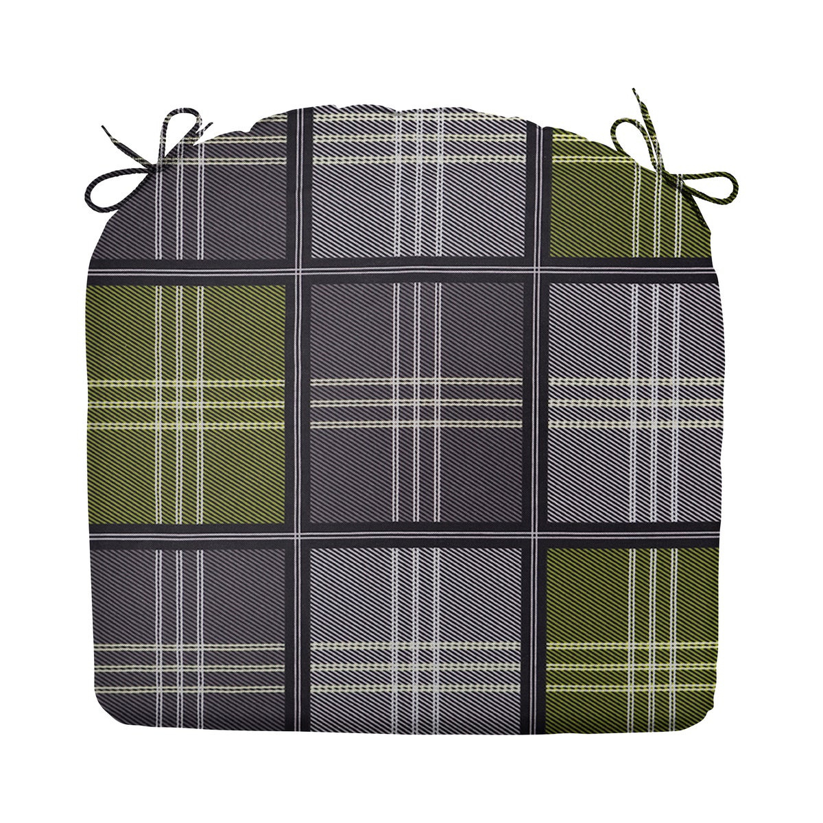 Patchy olive zitkussen 46x48 Patchy olive zitkussen 46x48