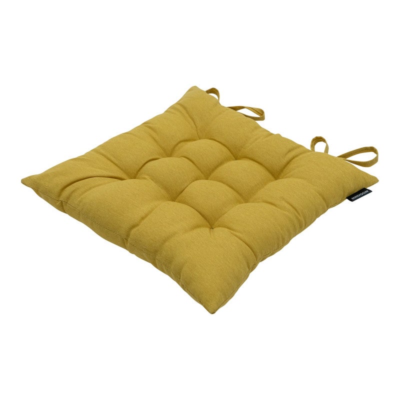 Panama mosterd Toscane kussen 46 x 46 cm Panama mosterd Toscane kussen 46 x 46 cm