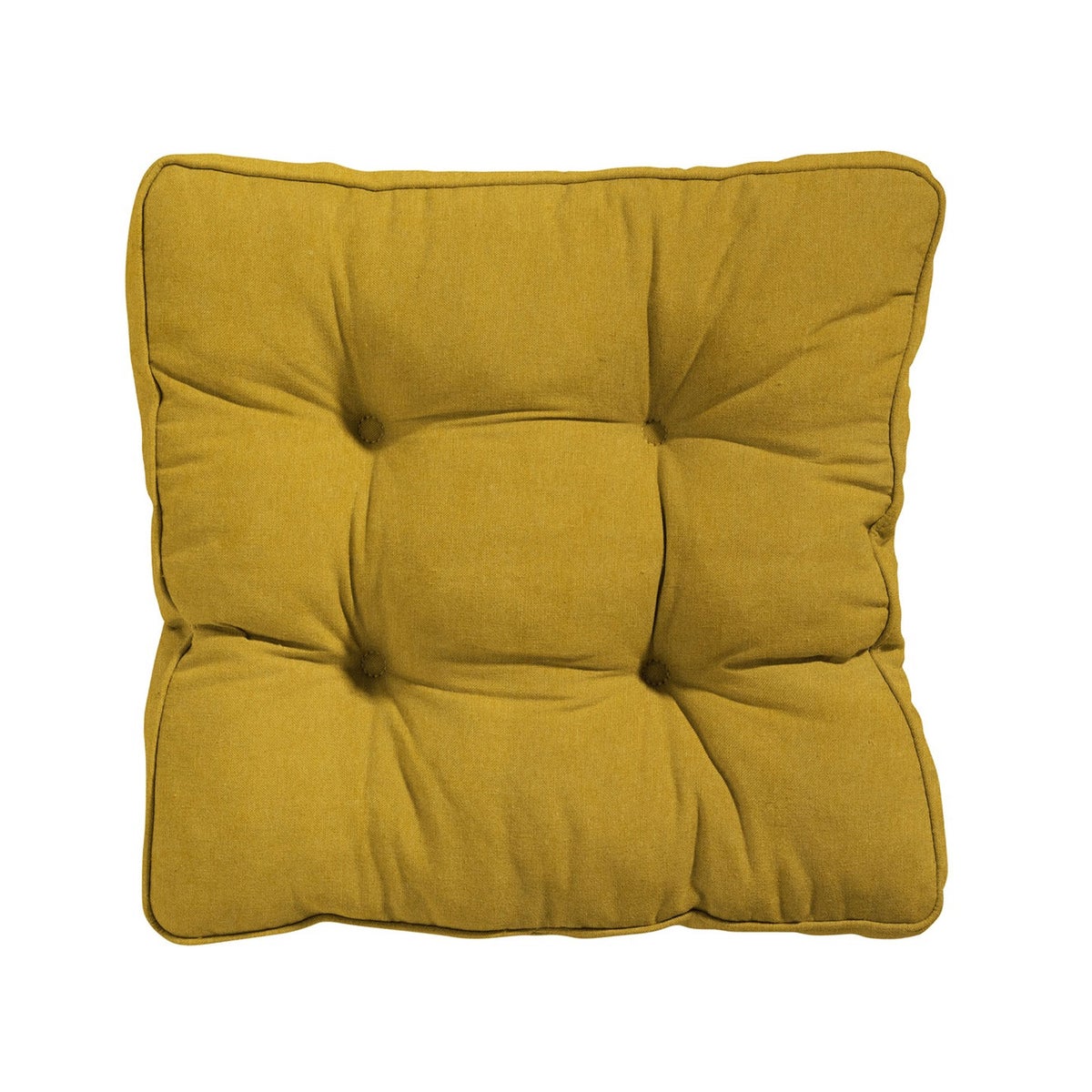 Panama mosterd Florance kussen 47 x 47 cm Panama mosterd Florance kussen 47 x 47 cm