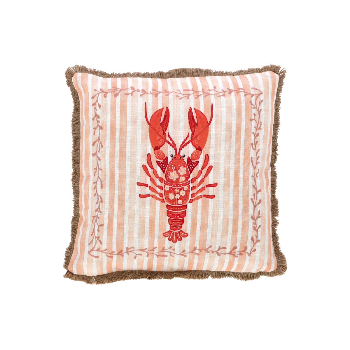 Kussen kreeft rood 45 cm Kussen kreeft rood 45 cm