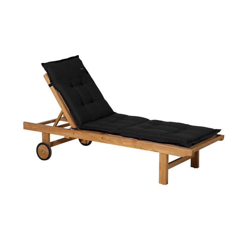 Rib black ligbedkussen 65 x 200 cm Rib black ligbedkussen 65 x 200 cm
