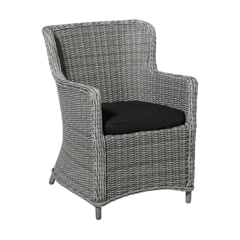 Rib black Lisboa wicker kussen Rib black Lisboa wicker kussen