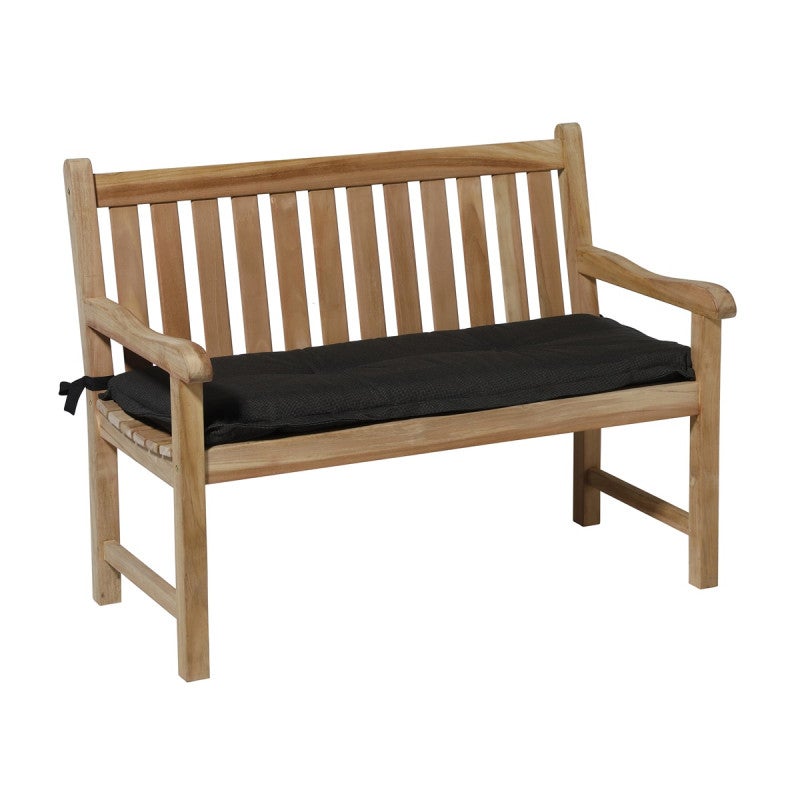 Rib black bankkussen 120 x 48 cm Rib black bankkussen 120 x 48 cm