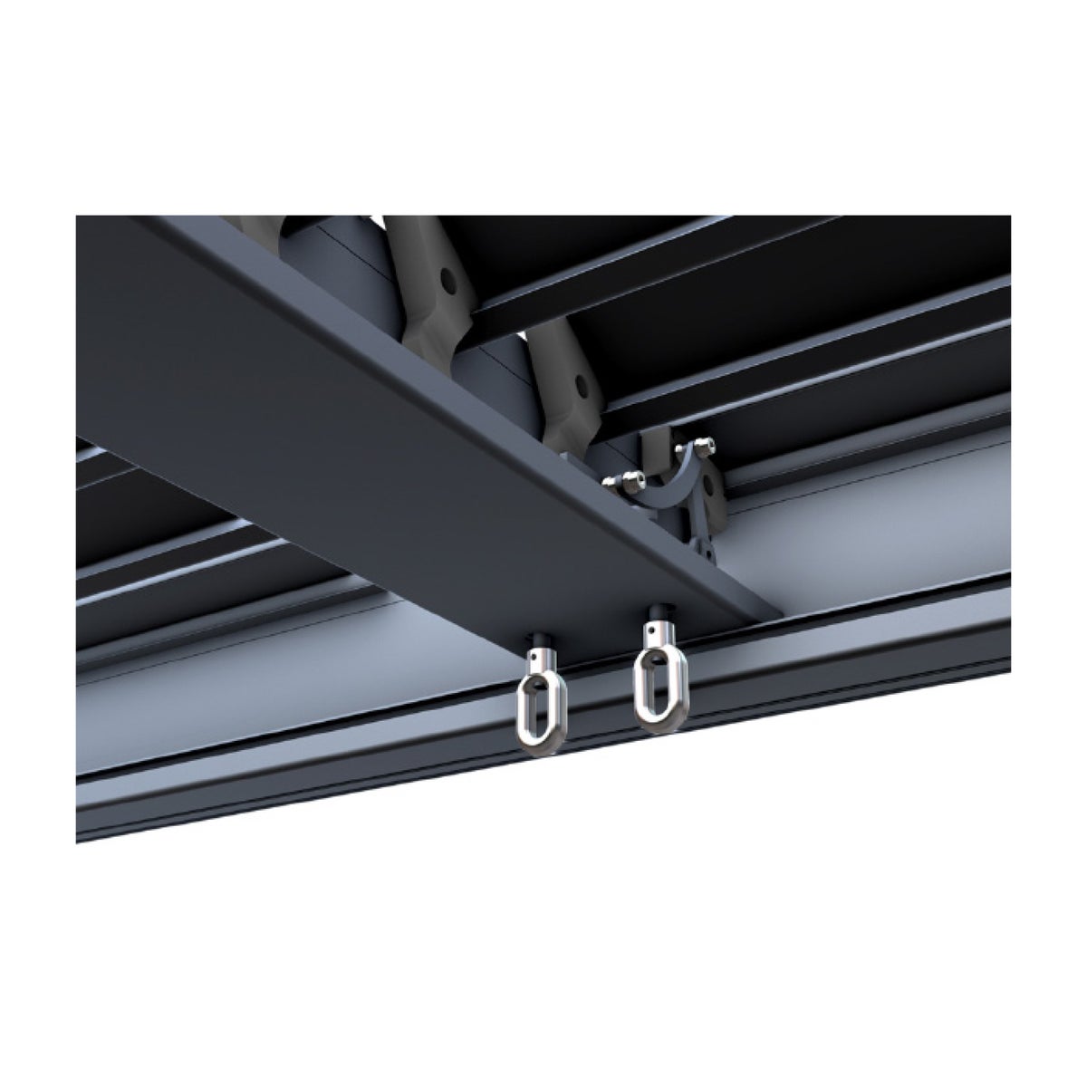 Pergola Varzo 295 x 575 cm antraciet Pergola Varzo 295 x 575 cm antraciet