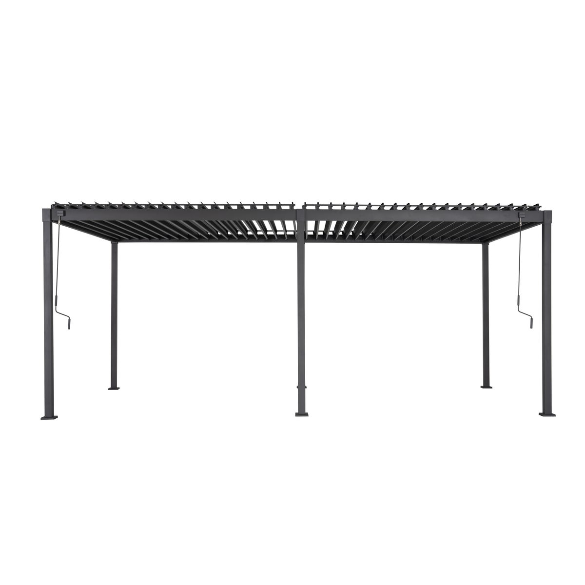 Pergola Mirador 80 Solid antraciet 3 x 5 m Pergola Mirador 80 Solid antraciet 3 x 5 m