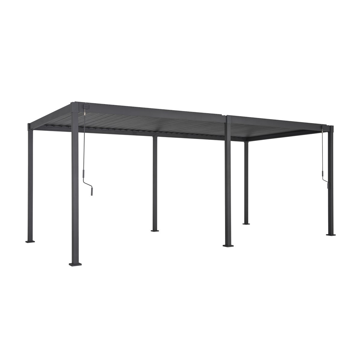 Pergola 80 Solid antraciet 3 x 5 m Mirador Pergola 80 Solid antraciet 3 x 5 m Mirador