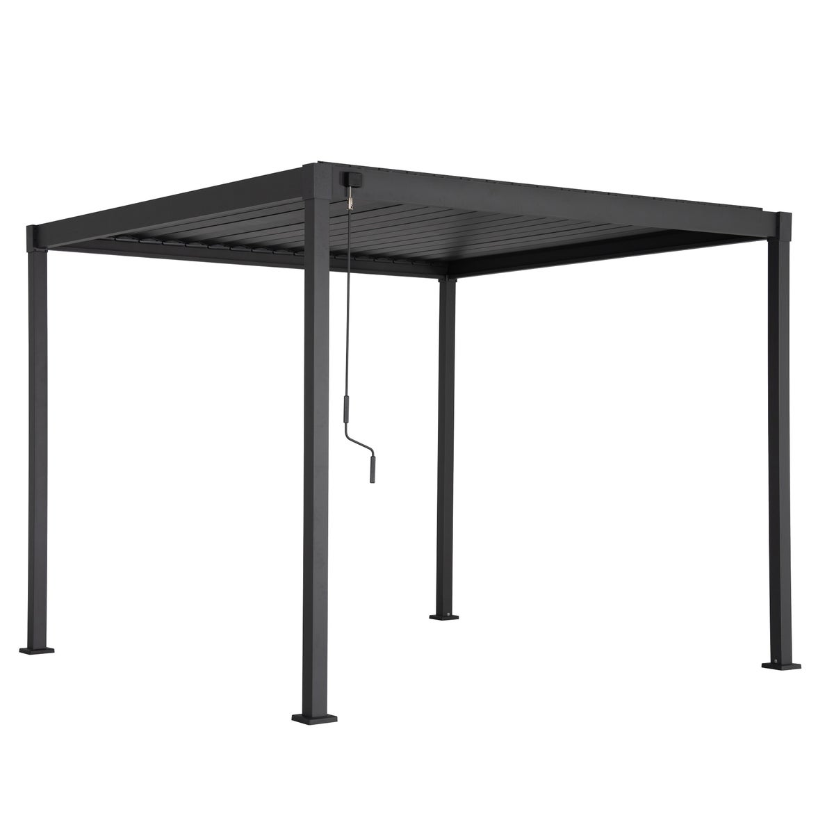 Pergola Mirador 80 Solid antraciet 3x4m Pergola Mirador 80 Solid antraciet 3x4m