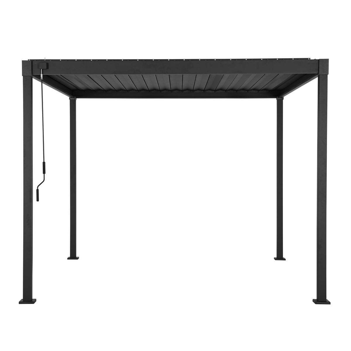 Pergola Mirador 80 Solid antraciet 3x4m Pergola Mirador 80 Solid antraciet 3x4m