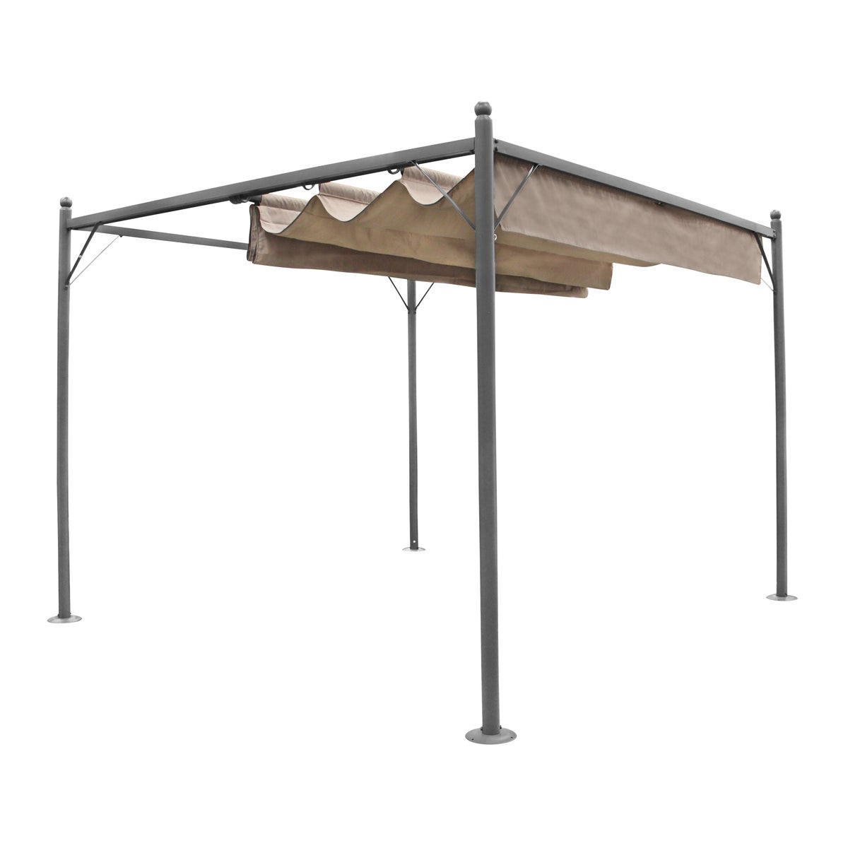 Pergola Gatto 3x3M taupe Pergola Gatto 3x3M taupe