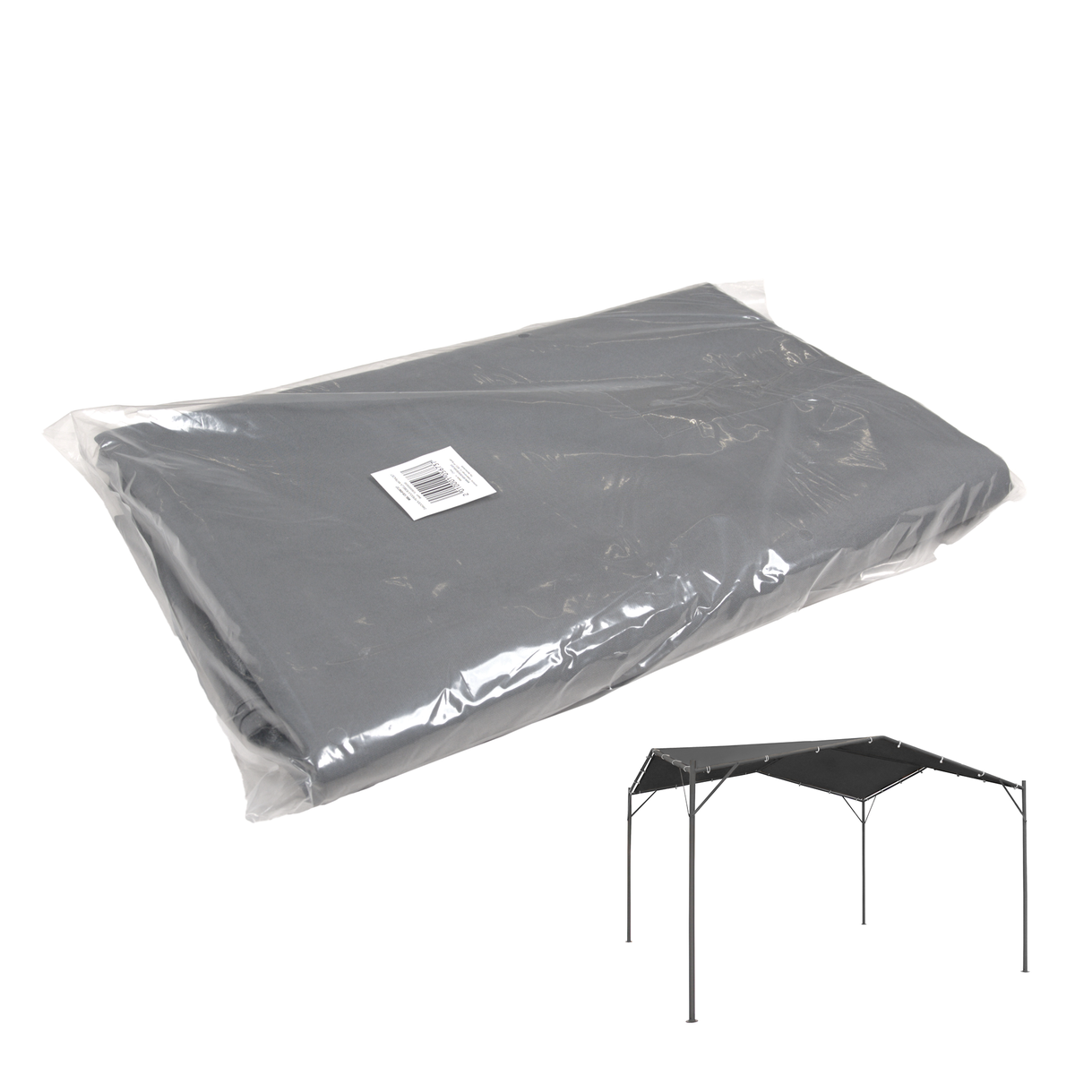 Dakdoek pergola Robella antraciet Bois le Duc Dakdoek pergola Robella antraciet Bois le Duc