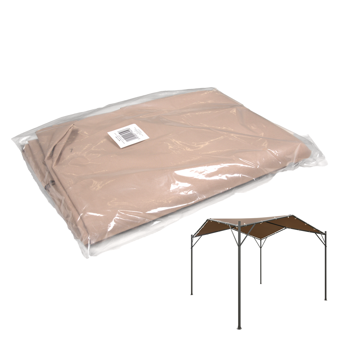 Dakdoek Lombardo Robella taupe Dakdoek Lombardo Robella taupe
