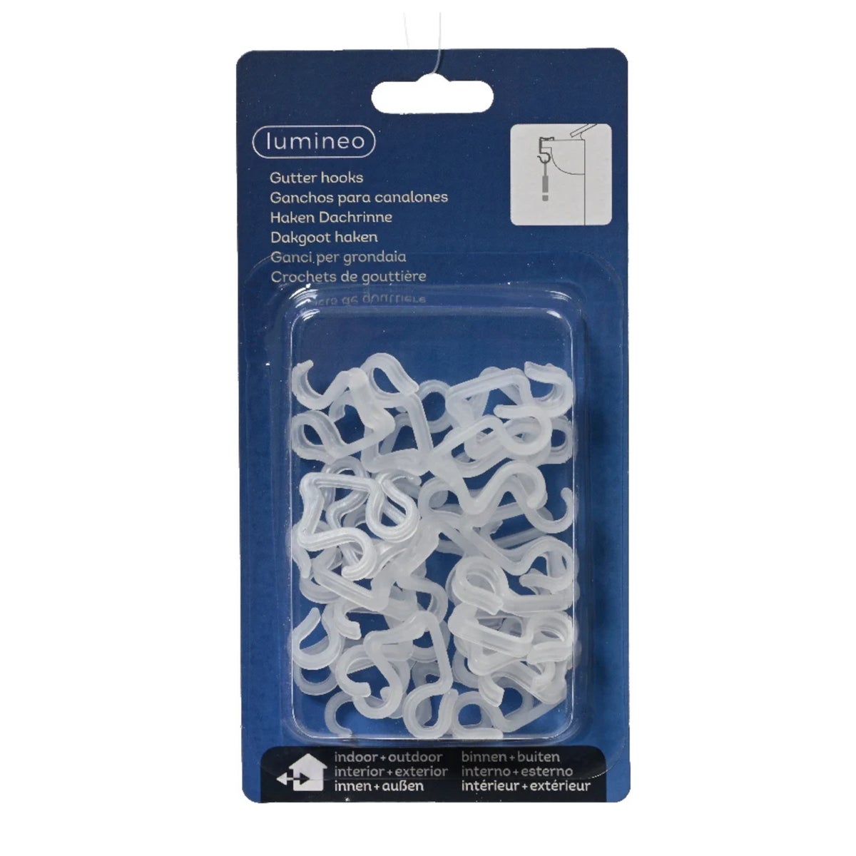 Goothaak plastic 24 stuks Goothaak plastic 24 stuks