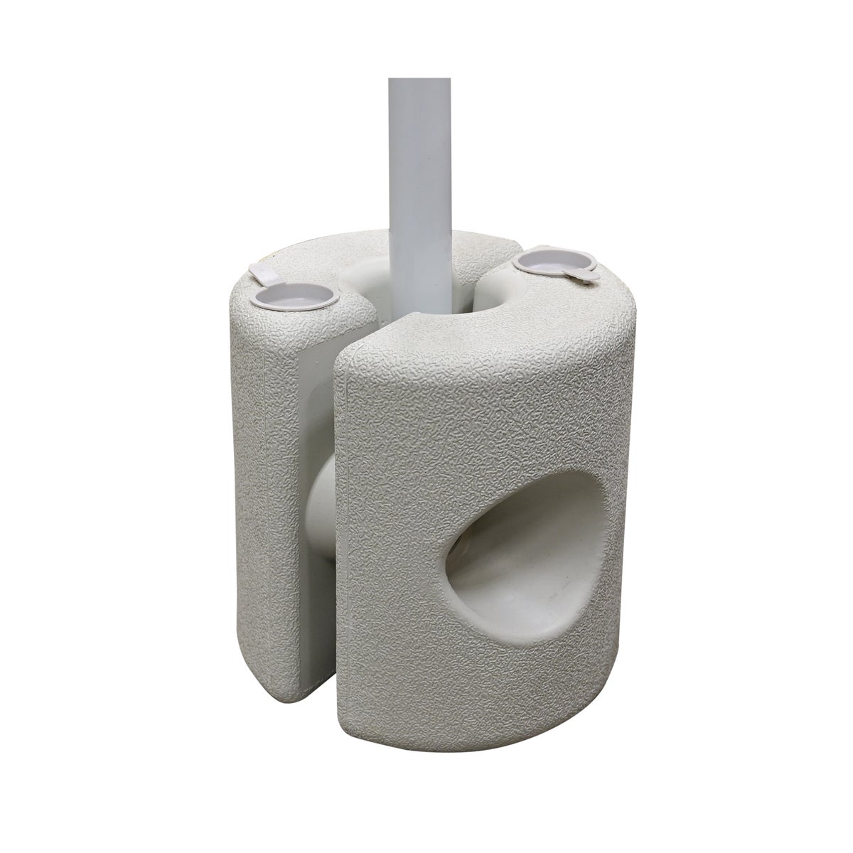 Voet wit vulbaar partytent 9 kg Voet wit vulbaar partytent 9 kg