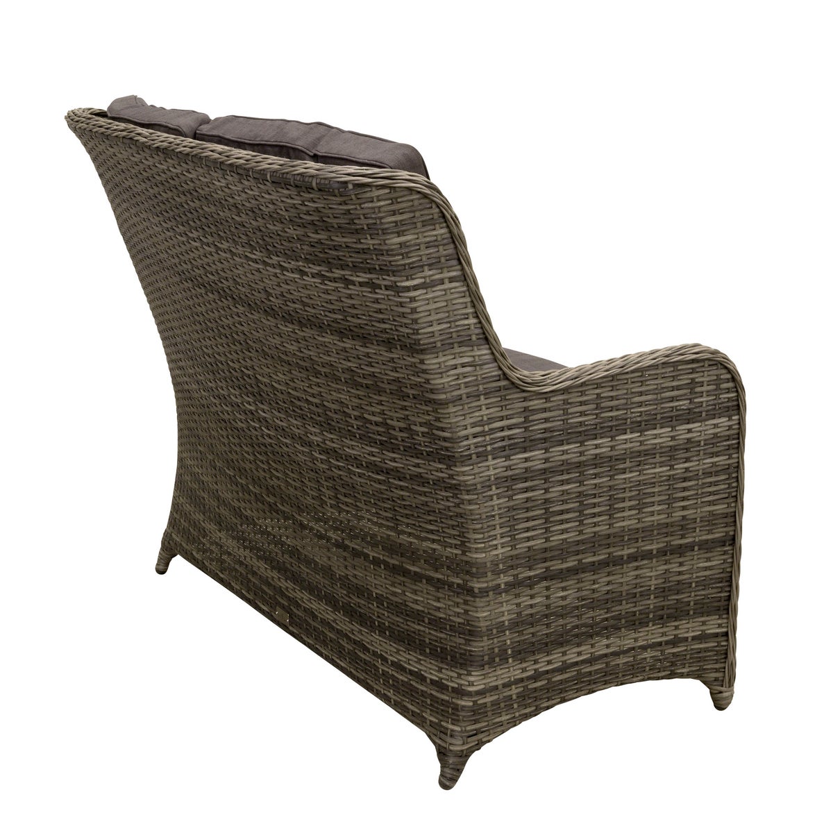 Bank 2 zit Ricci willow grey met kussens Bank 2 zit Ricci willow grey met kussens