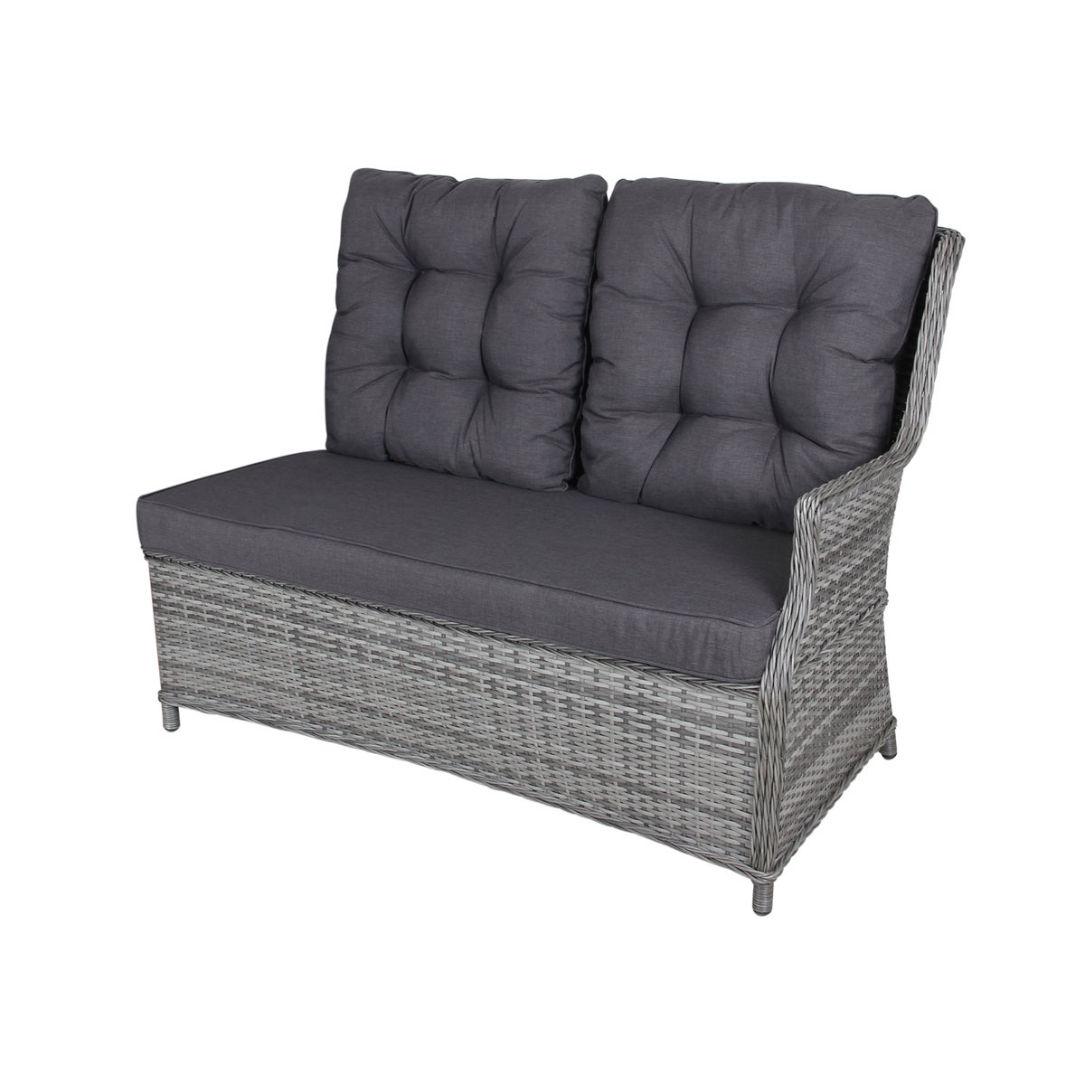 Bank 2-zit links Sicura willow grey Bank 2-zit links Sicura willow grey