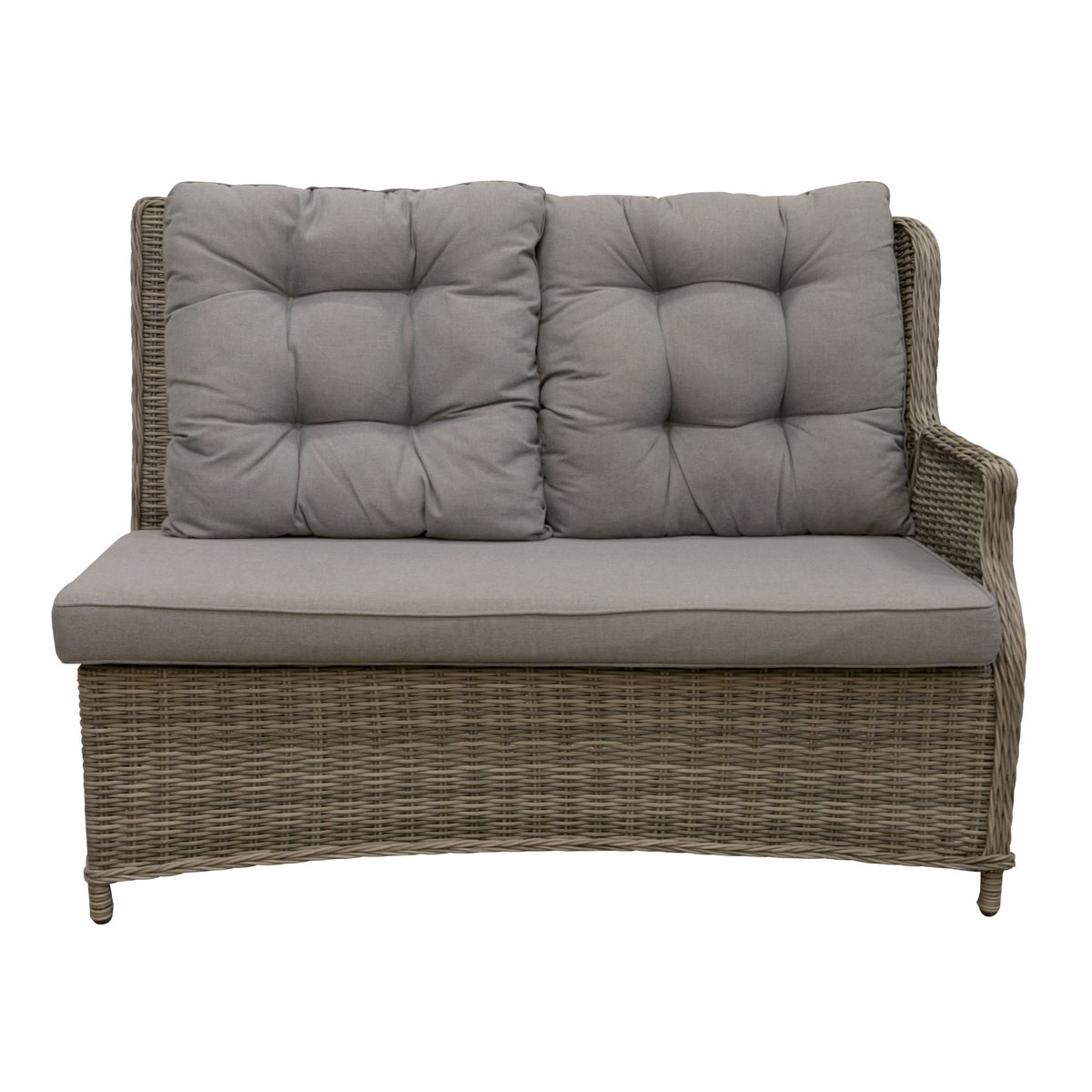 Bank 2-zit links verstelbaar Aprano willow grey Bank 2-zit links verstelbaar Aprano willow grey