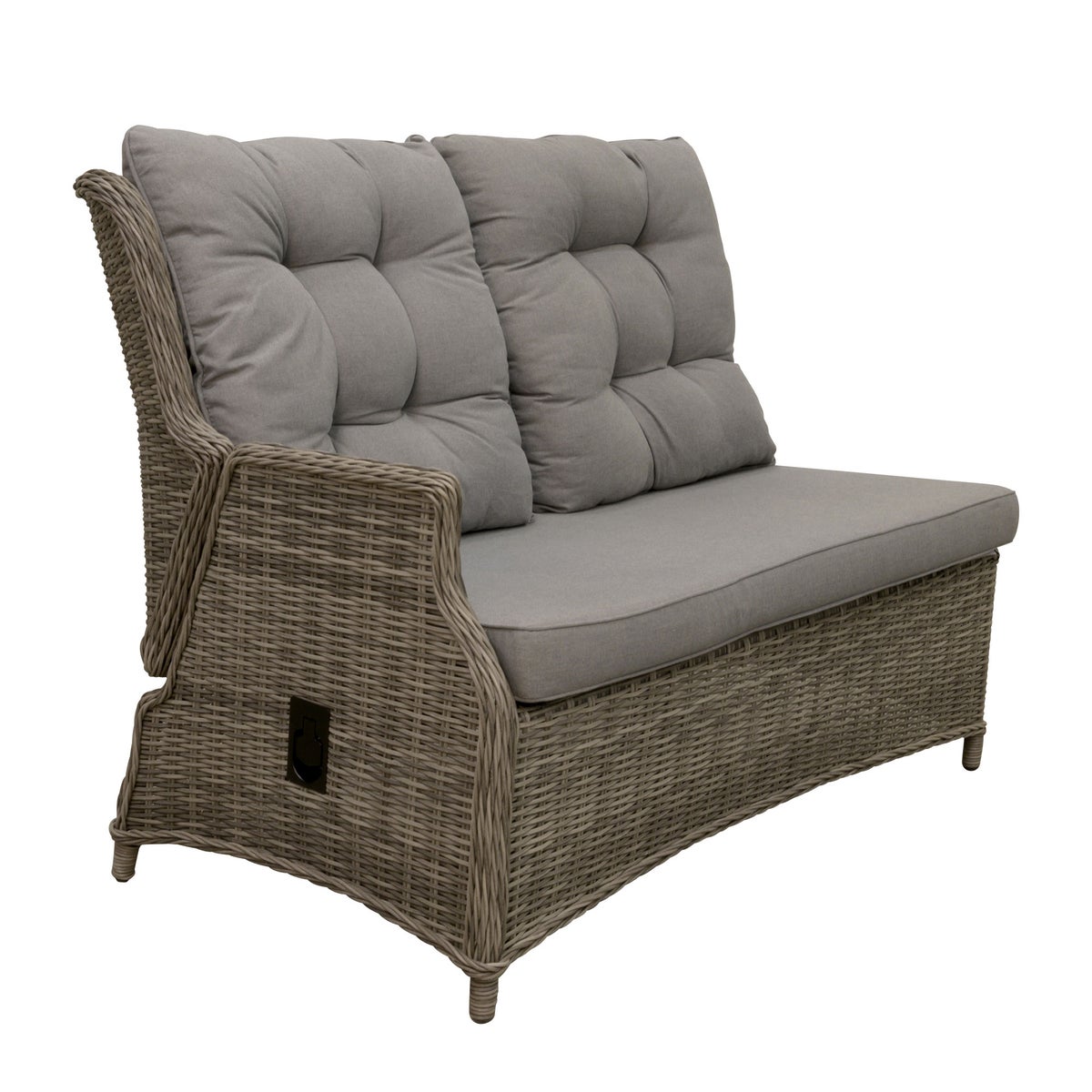 Bank 2-zit rechts verstelbaar Aprano willow grey Bank 2-zit rechts verstelbaar Aprano willow grey