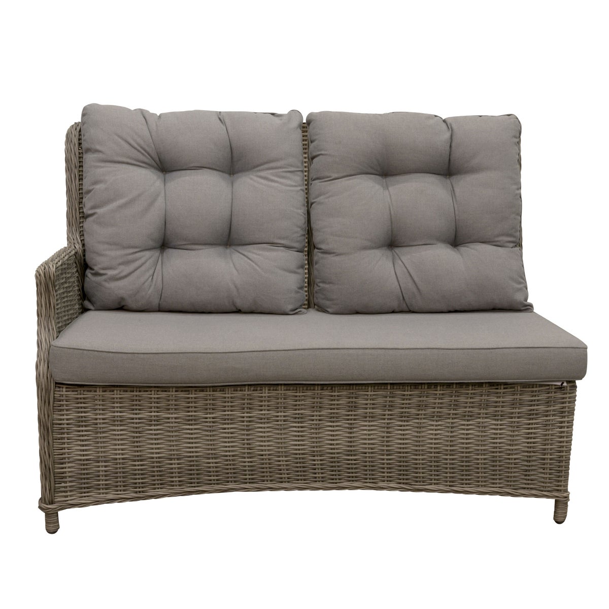 Bank 2-zit rechts verstelbaar Aprano willow grey Bank 2-zit rechts verstelbaar Aprano willow grey