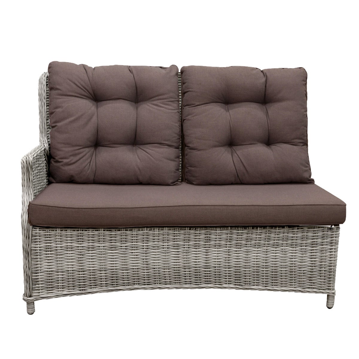 Bank 2-zit R verst Aprano white grey Bank 2-zit R verst Aprano white grey