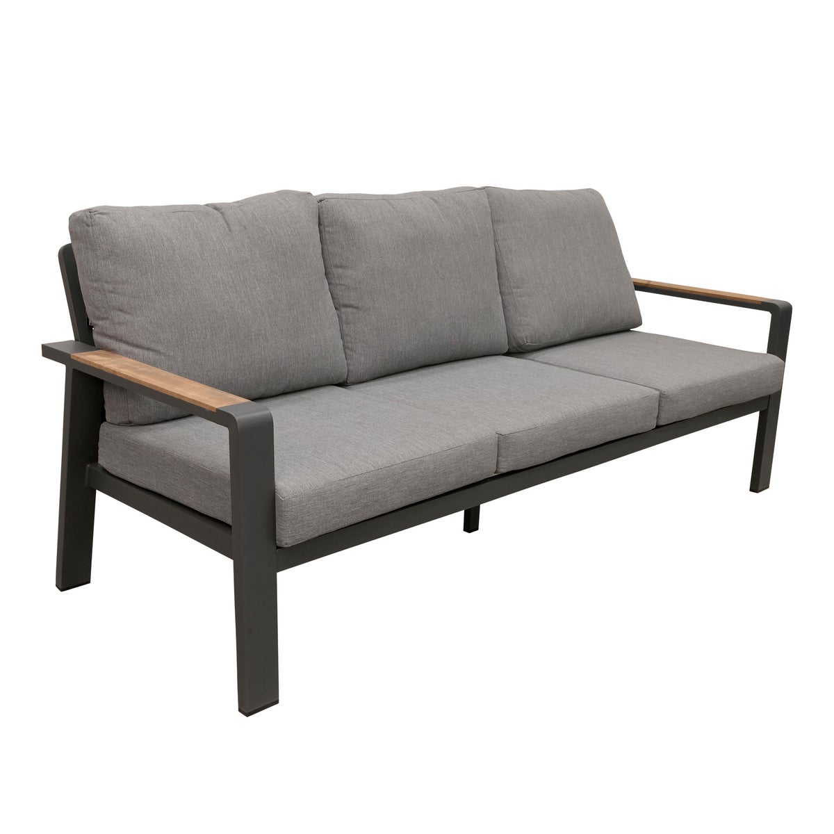 Bank 3-zit Salvo antra + kussens Bank 3-zit Salvo antra + kussens