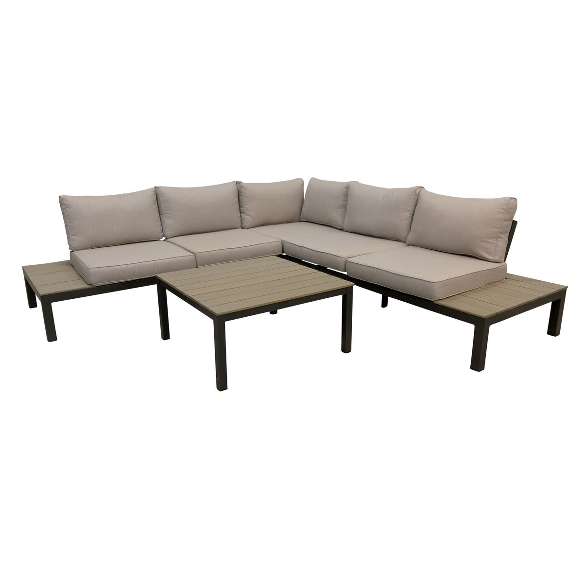 Loungeset Denice Antraciet Bois le Duc Loungeset Denice Antraciet Bois le Duc