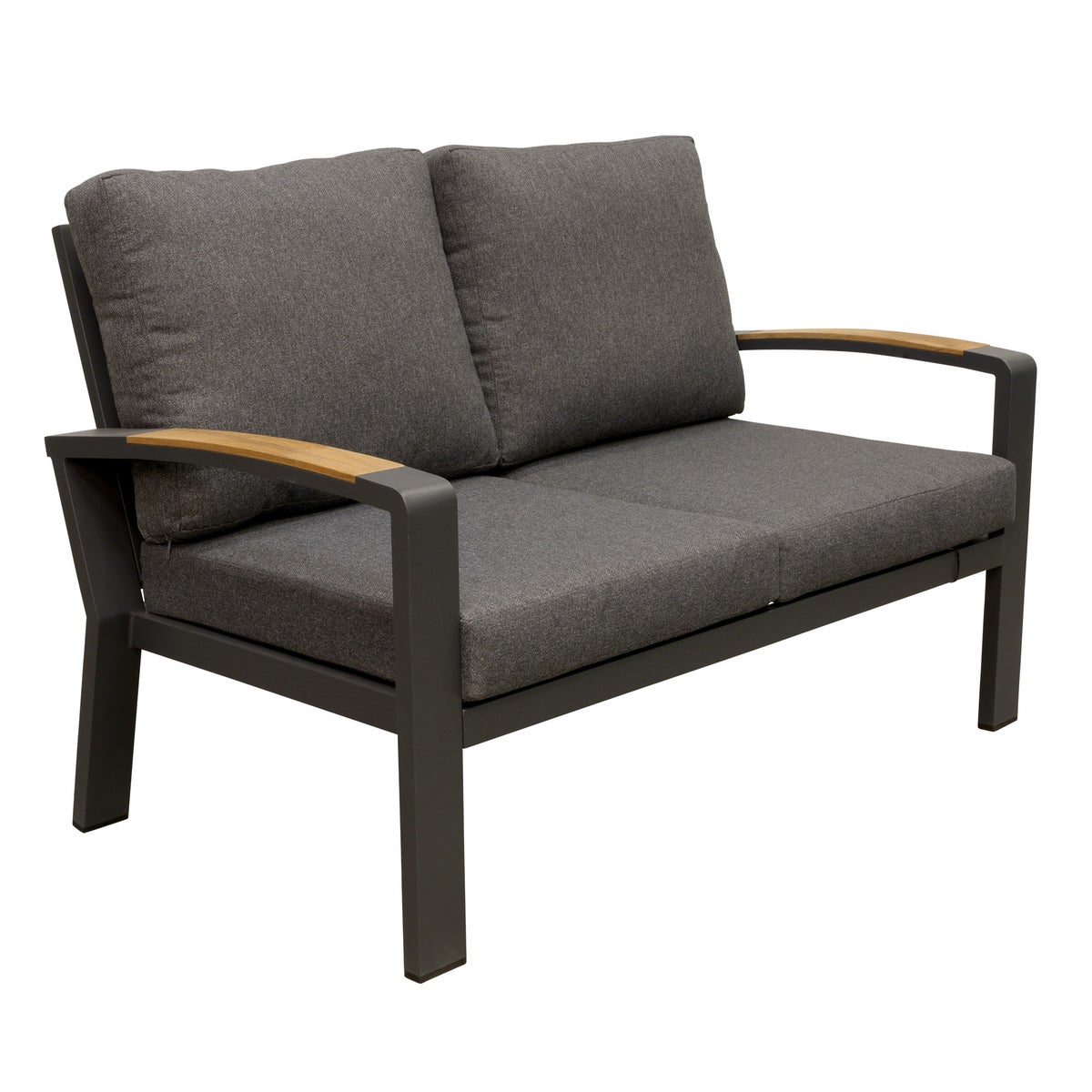 Bank 2-zit Foxton Antraciet Bois le Duc Bank 2-zit Foxton Antraciet Bois le Duc