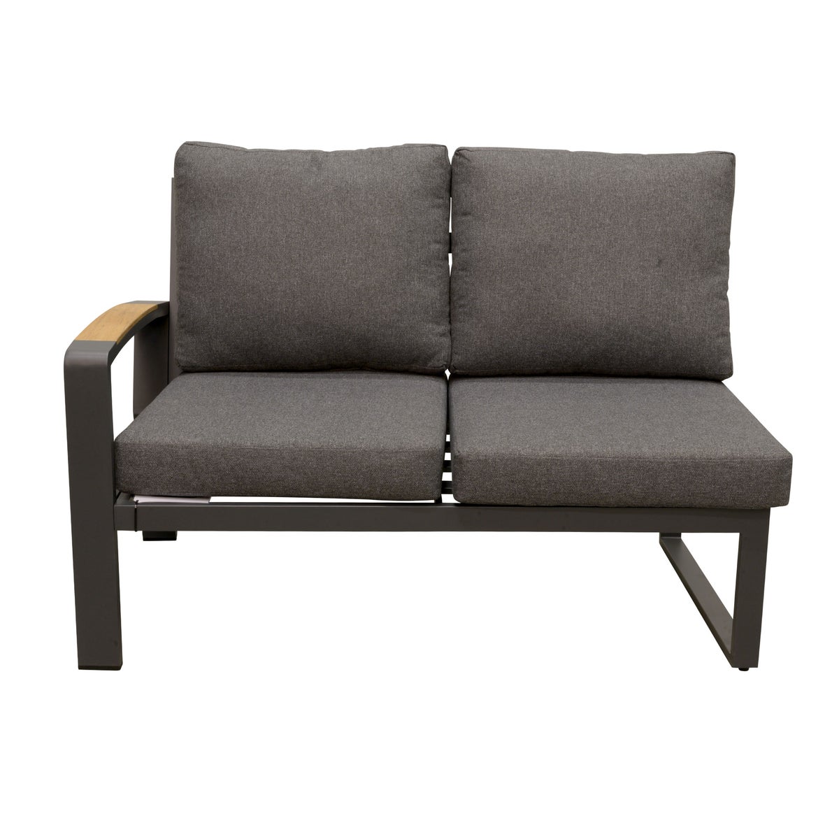 Bank 2-zit links Foxton Antraciet Bois le Duc Bank 2-zit links Foxton Antraciet Bois le Duc