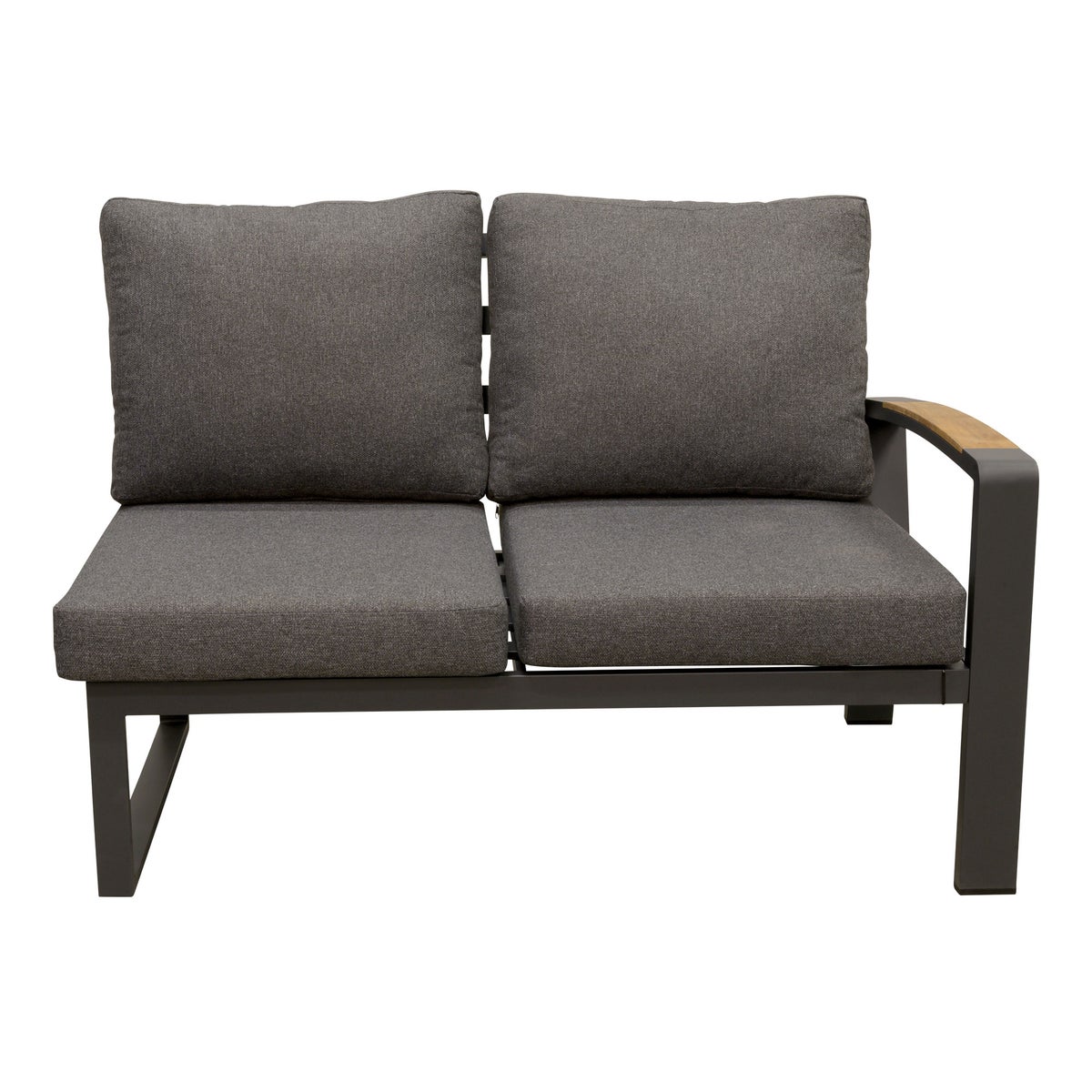 Bank 2-zit rechts Foxton Antraciet Bois le Duc Bank 2-zit rechts Foxton Antraciet Bois le Duc