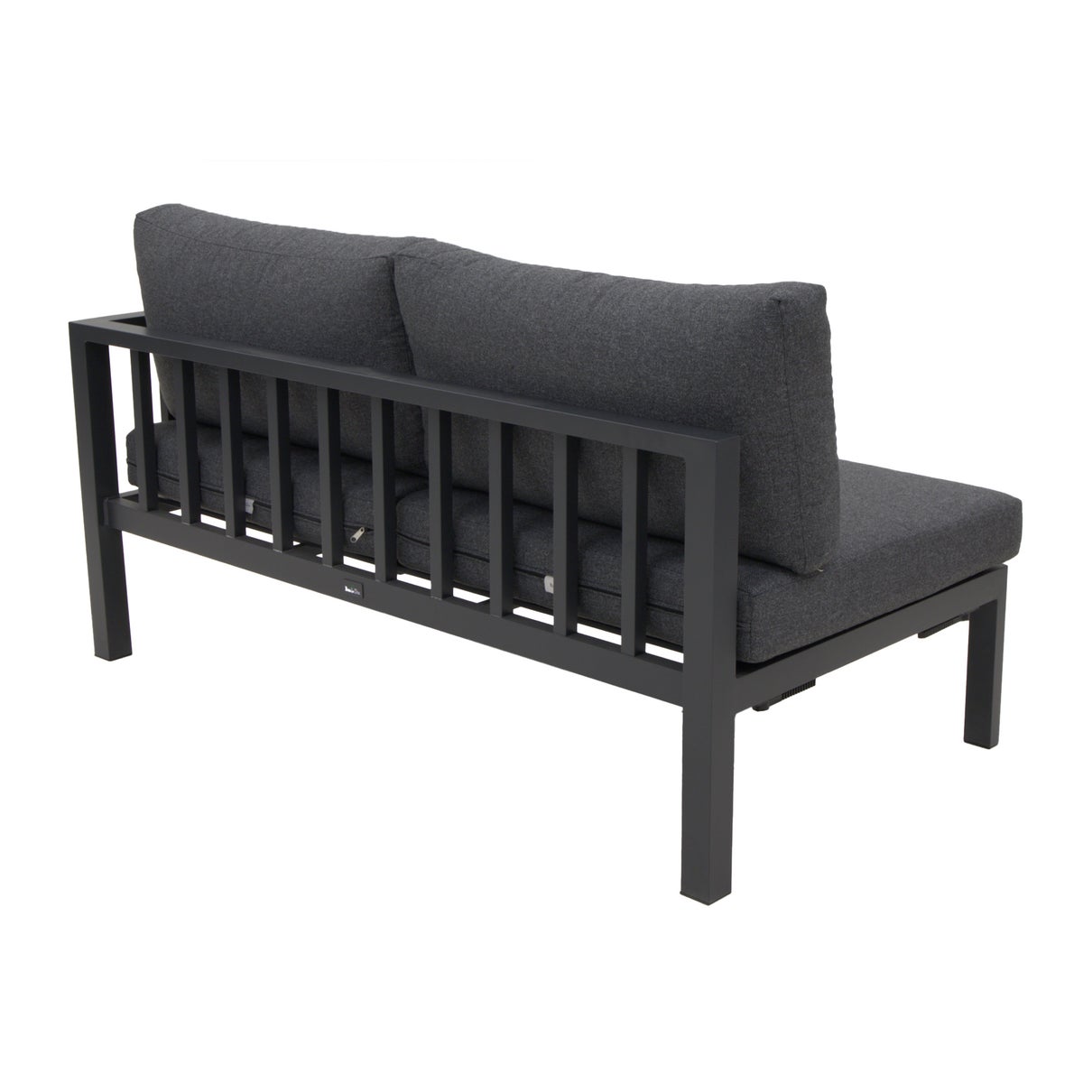 Bank 2-zit links Trento Antraciet Bois le Duc Bank 2-zit links Trento Antraciet Bois le Duc