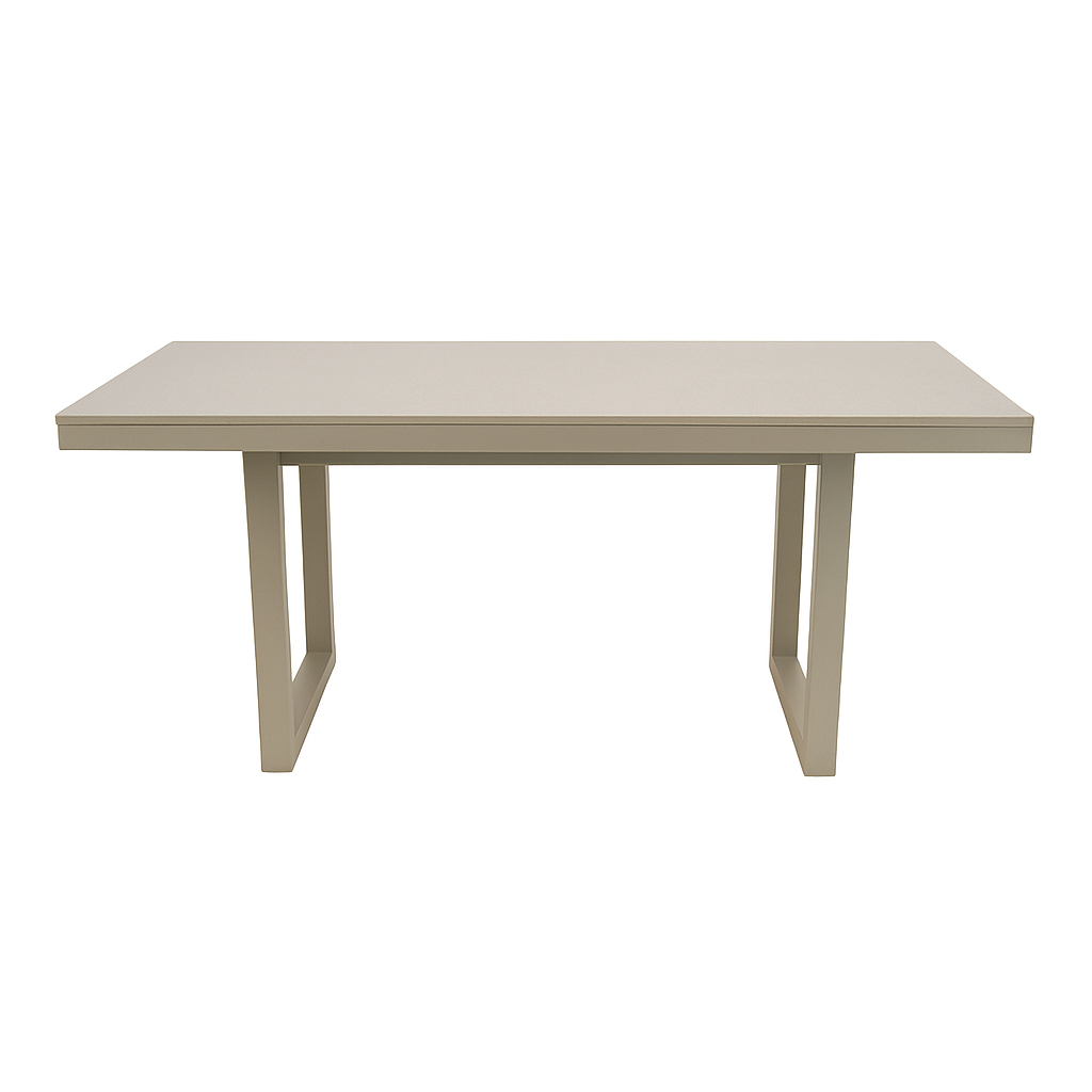 Tafel Brozzi hoog 140x75cm milky grey Tafel Brozzi hoog 140x75cm milky grey
