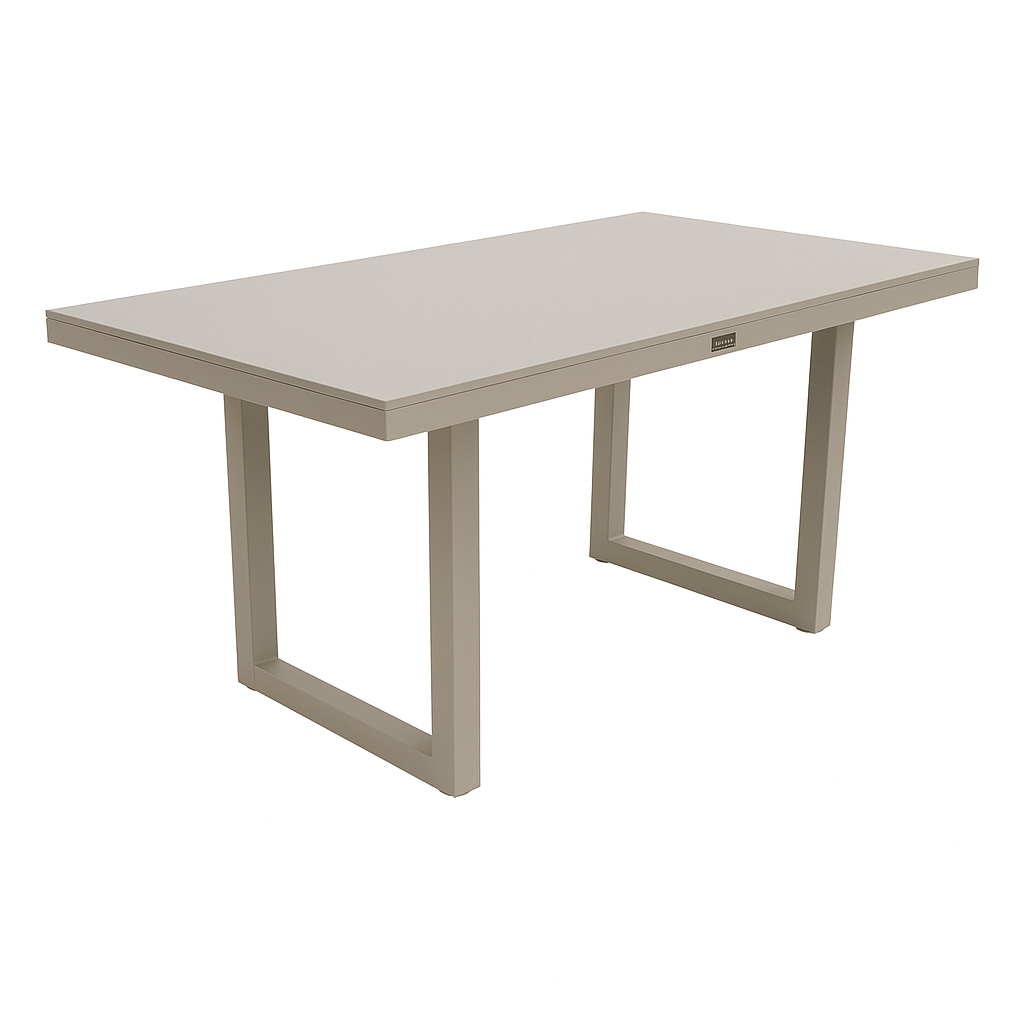 Tafel Brozzi hoog 140x75cm milky grey Tafel Brozzi hoog 140x75cm milky grey
