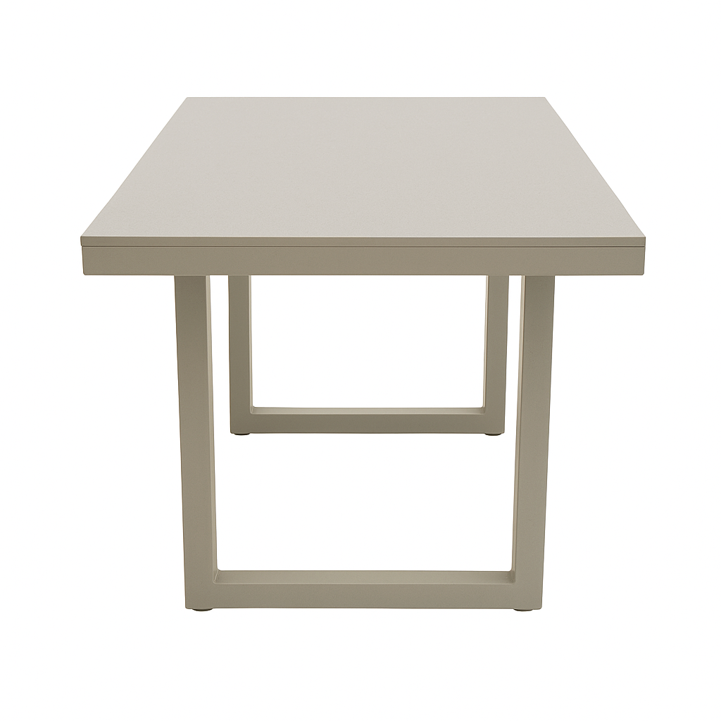 Tafel Brozzi hoog 140x75cm milky grey Tafel Brozzi hoog 140x75cm milky grey