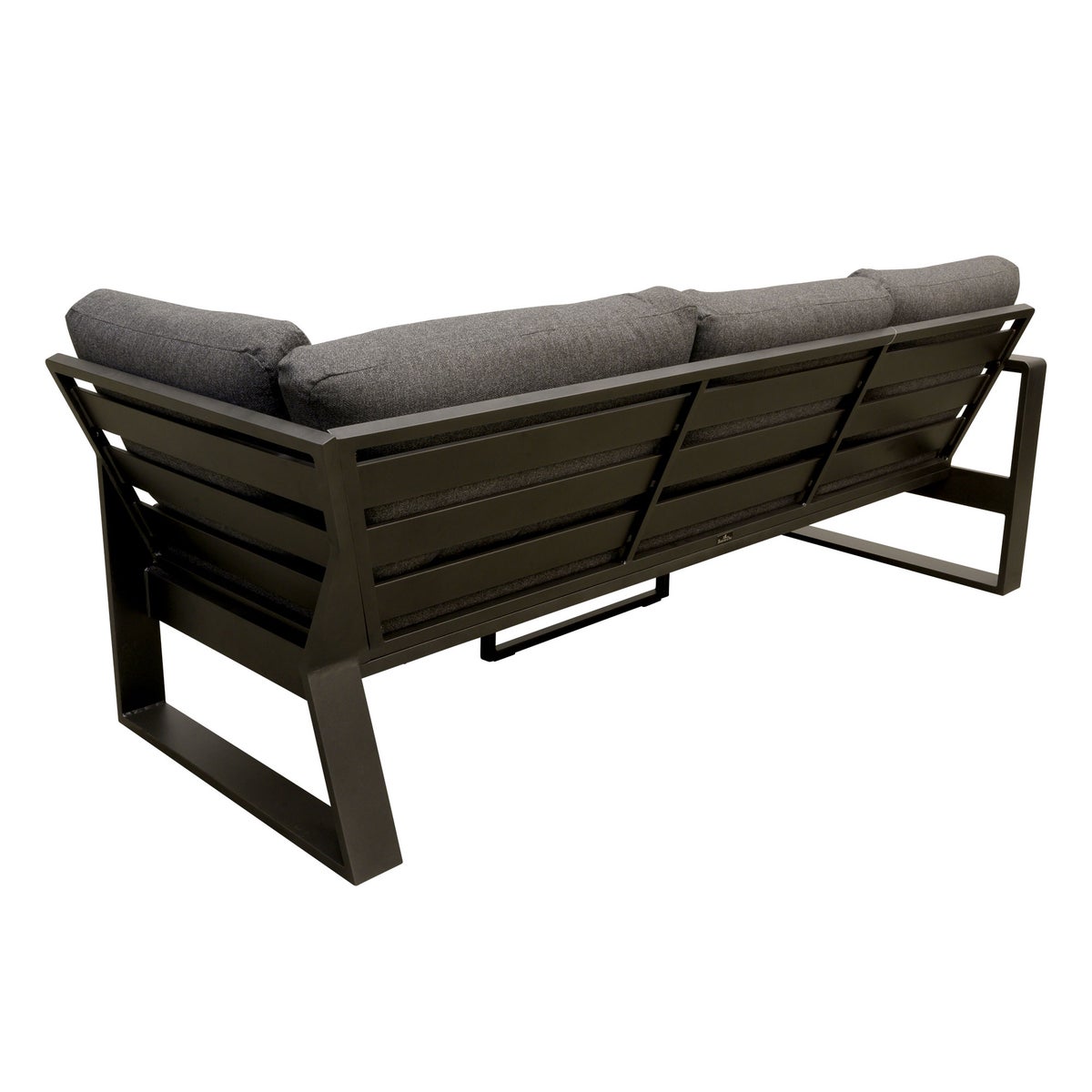 Bank 2 zit en hoek rechts Malviza antraciet met kussens Bank 2 zit en hoek rechts Malviza antraciet met kussens